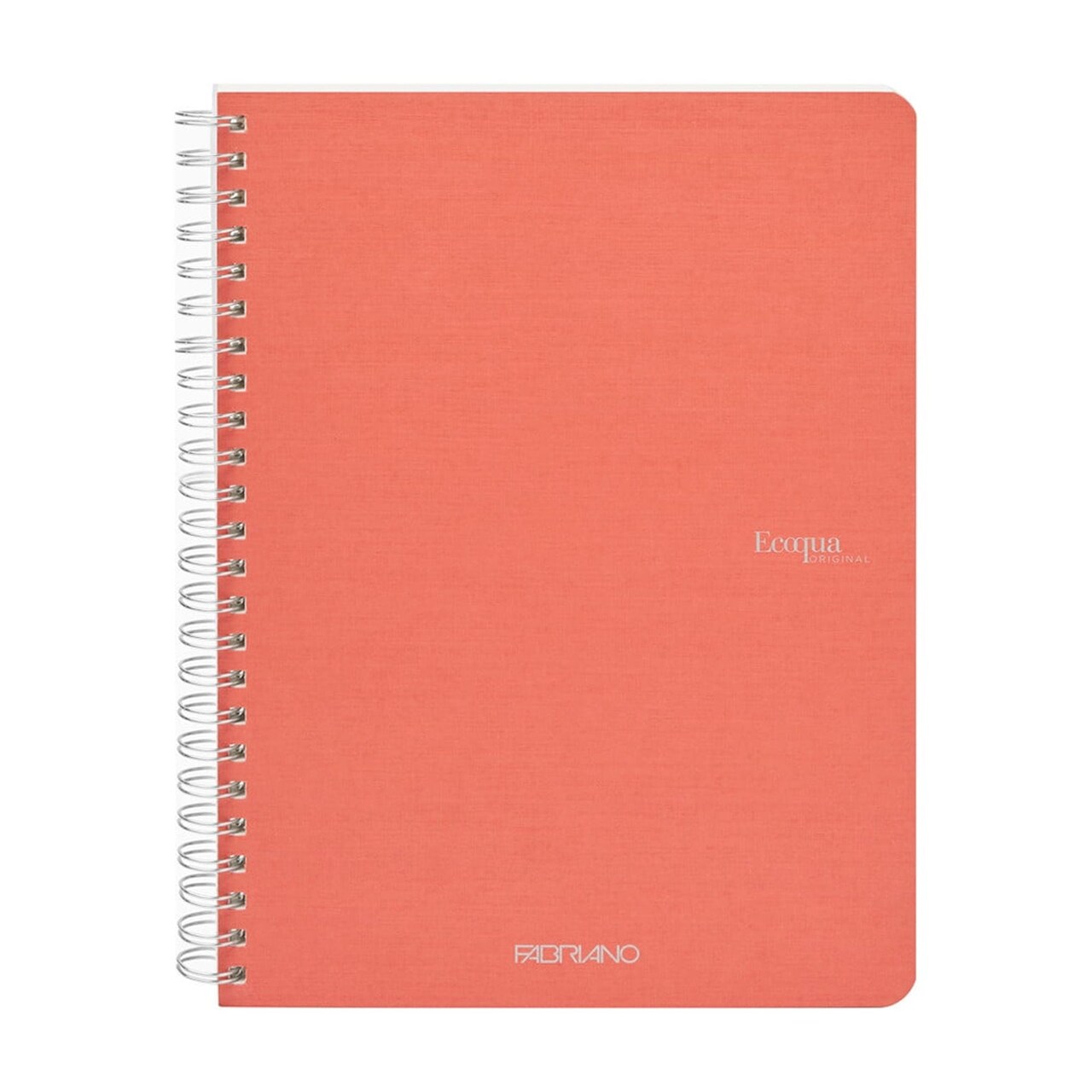 Fabriano Ecoqua Original Spiral-Bound Notebook, A5, 70 Sheets